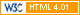 Valid HTML 4.01 Transitional